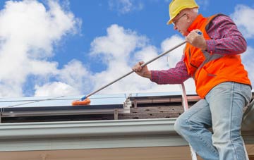 Much Hoole Moss Houses soft wash roof cleaning