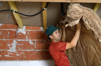 Much Hoole Moss Houses tapered roof insulation